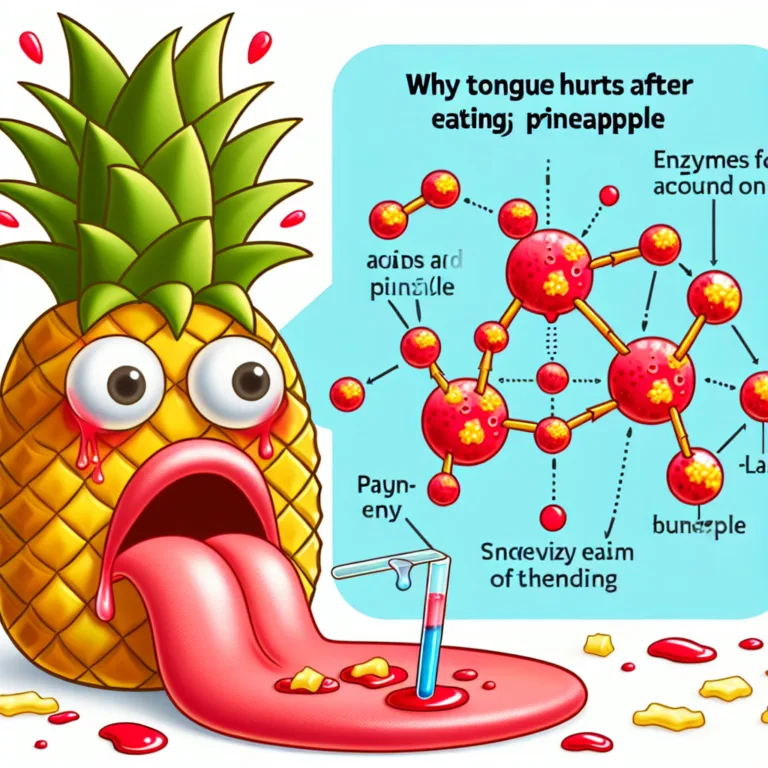 Почему после ананаса болит язык: Виноваты ферменты и кислоты