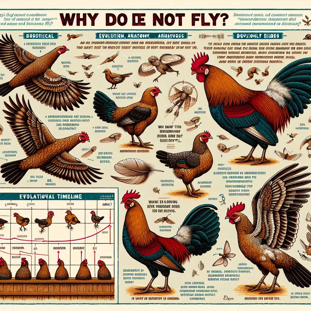 Почему куры не летают: эволюция, анатомия и повседневные привычки