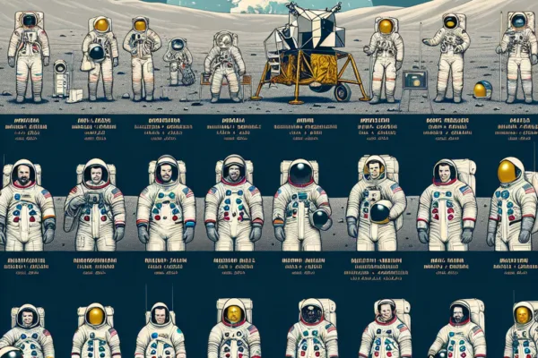 Сколько людей было на Луне: Все миссии и их участники (всего 12 астронавтов)